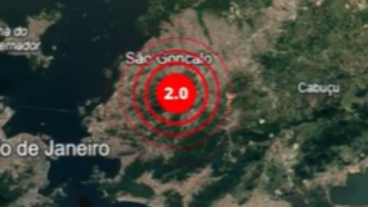 Foto: Reprodução/Rede Sismográfica Brasileira