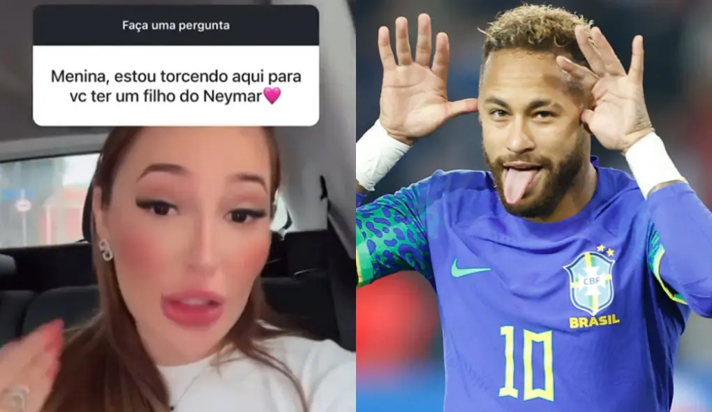 Any Awuada e Neymar: acompanhante revelou sua “tática” para evitar gravidez após relações sexuais com o jogador – Foto: Reprodução