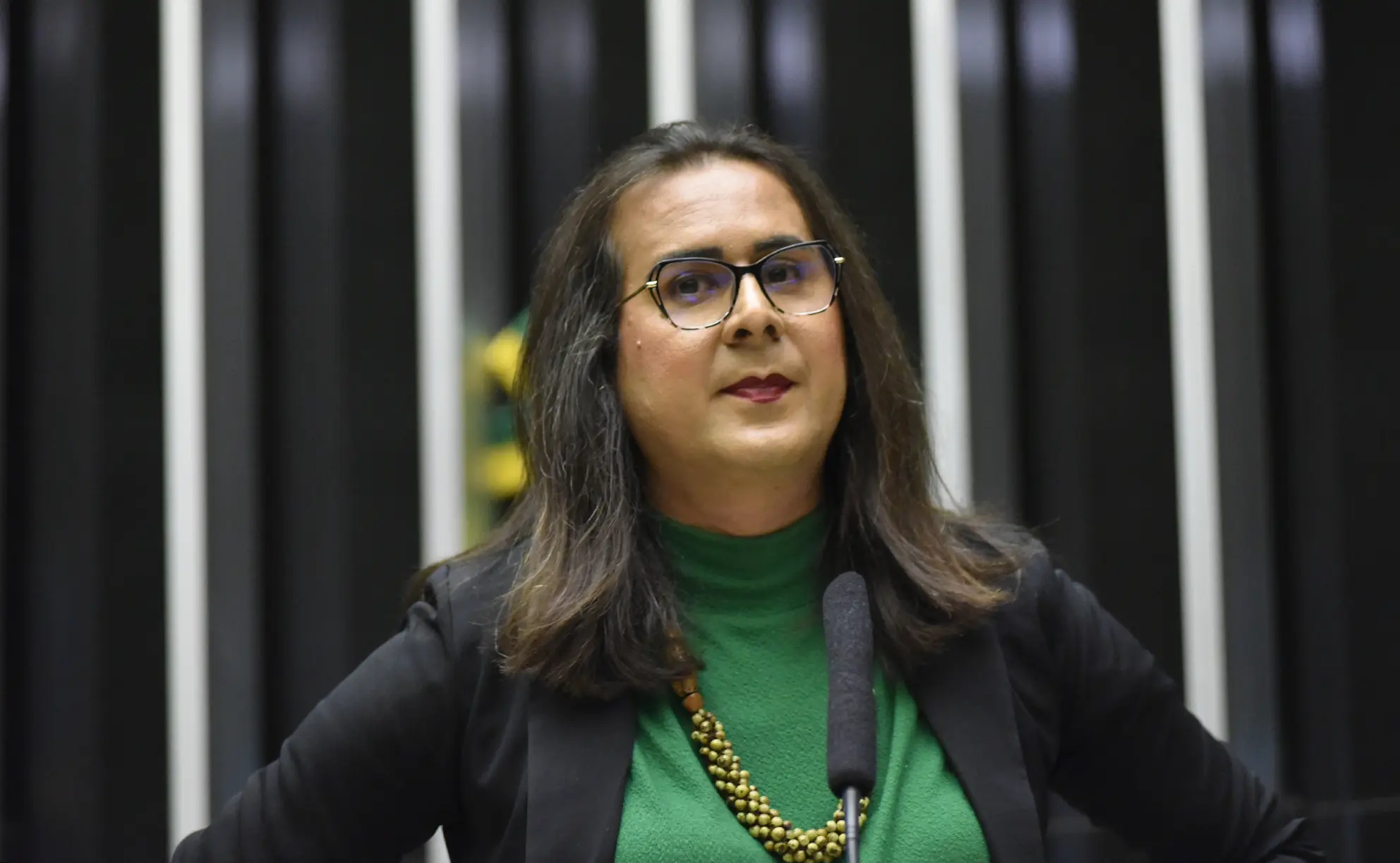 A deputada federal Duda Salabert (PDT-MG). Foto: Zeca Ribeiro/Câmara dos Deputados