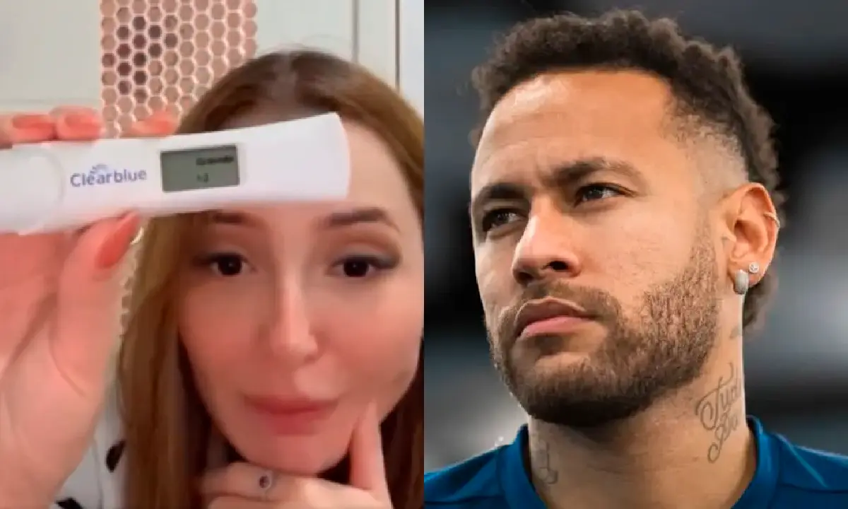 Any Awuada disse que está grávida uma semana após se relacionar com Neymar. Foto: reprodução