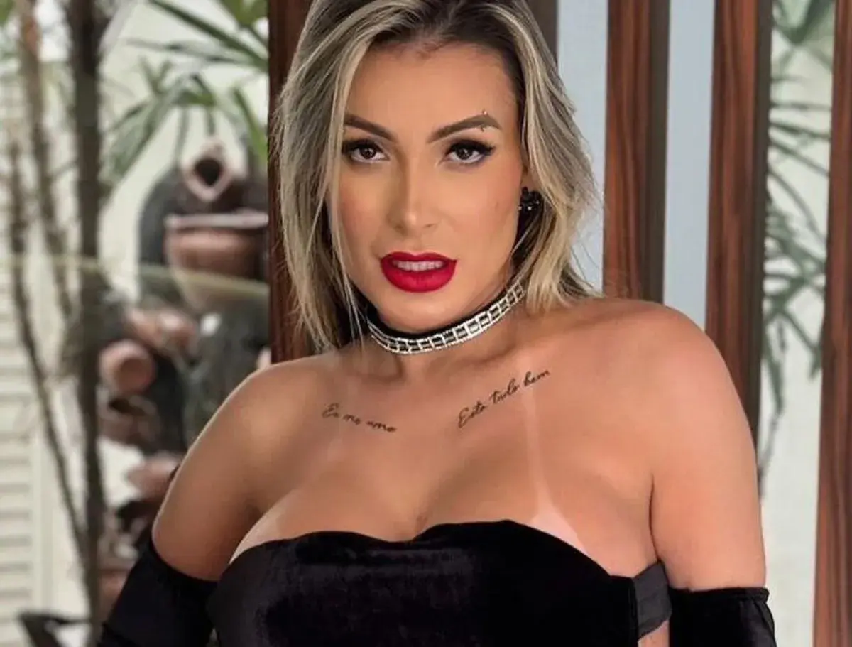 Andressa Urach, criadora de conteúdo adulto. Foto: reprodução