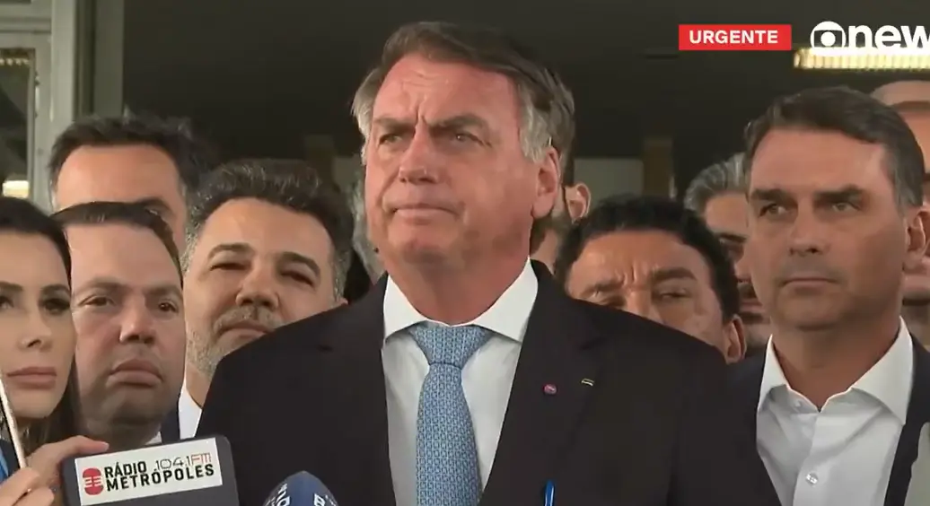 Réu da Justiça, Bolsonaro explicou ausência no STF nesta quarta-feira. Foto: reprodução
