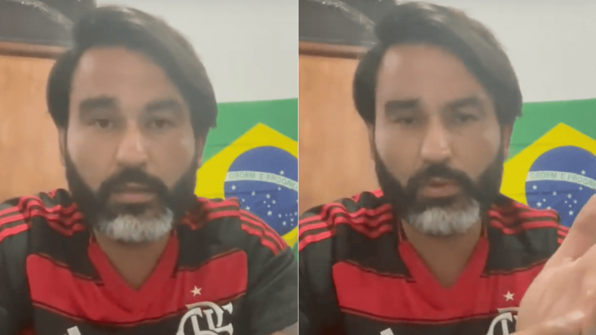 Léo Índio, sobrinho do ex-presidente Jair Bolsonaro (PL) que fugiu para a Argentina. Foto: Reprodução
