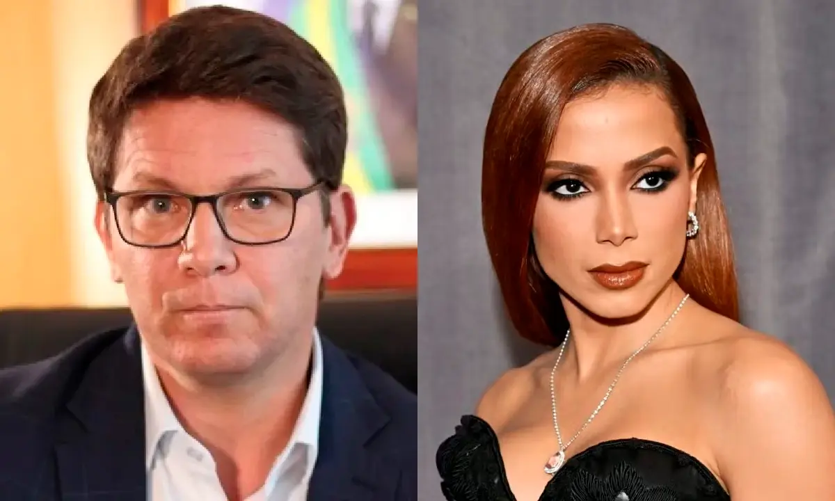 Mario Frias atacou a cantora Anitta nas redes sociais. Foto: reprodução