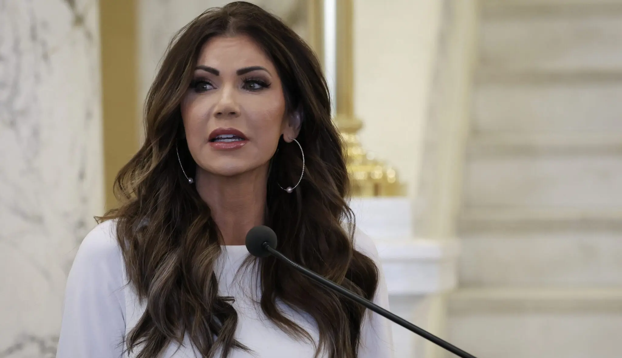 Kristi Noem, secretária de Segurança Interna dos Estados Unidos. Foto: Divulgação