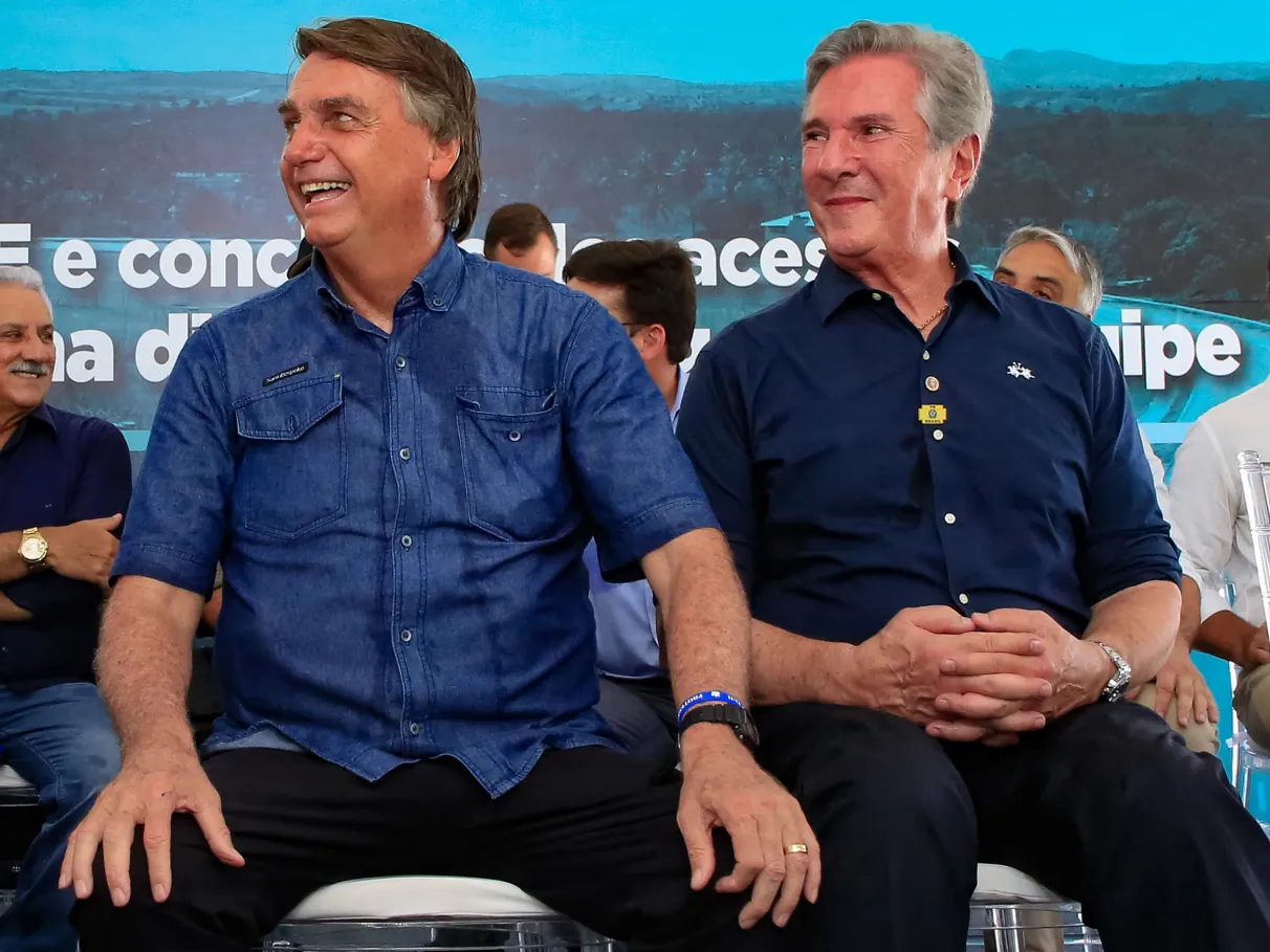 Jair Bolsonaro e Fernando Collor - Foto: Anderson Riedel/PR
