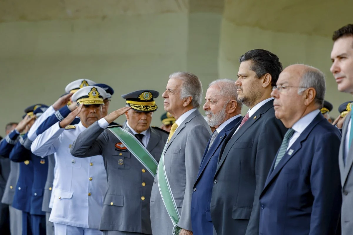 A cerimônia do Dia do Exército em 16 de abril de 2025. Foto: Ricardo Stuckert/PR