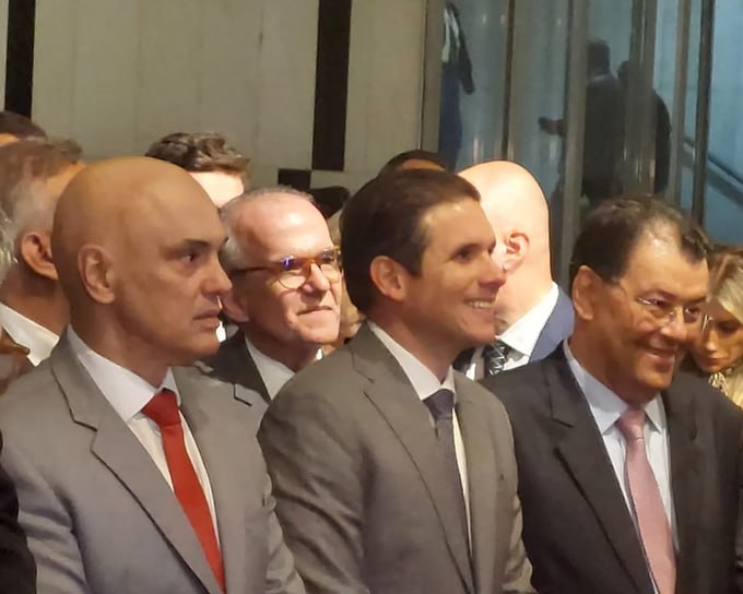 Moraes Visita o Congresso