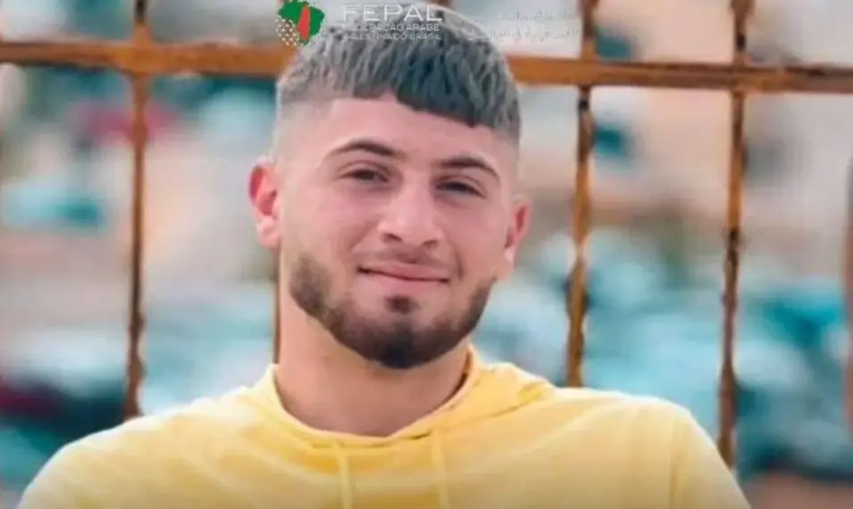 Walid Khalid Abdullah Ahmad, brasileiro de 17 anos que esteve detido em Israel. Foto: Divulgação