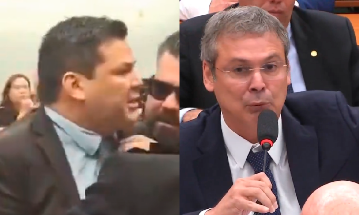 Gilvan da Federal partiu para cima de Lindbergh Farias na Câmara. Foto: reprodução