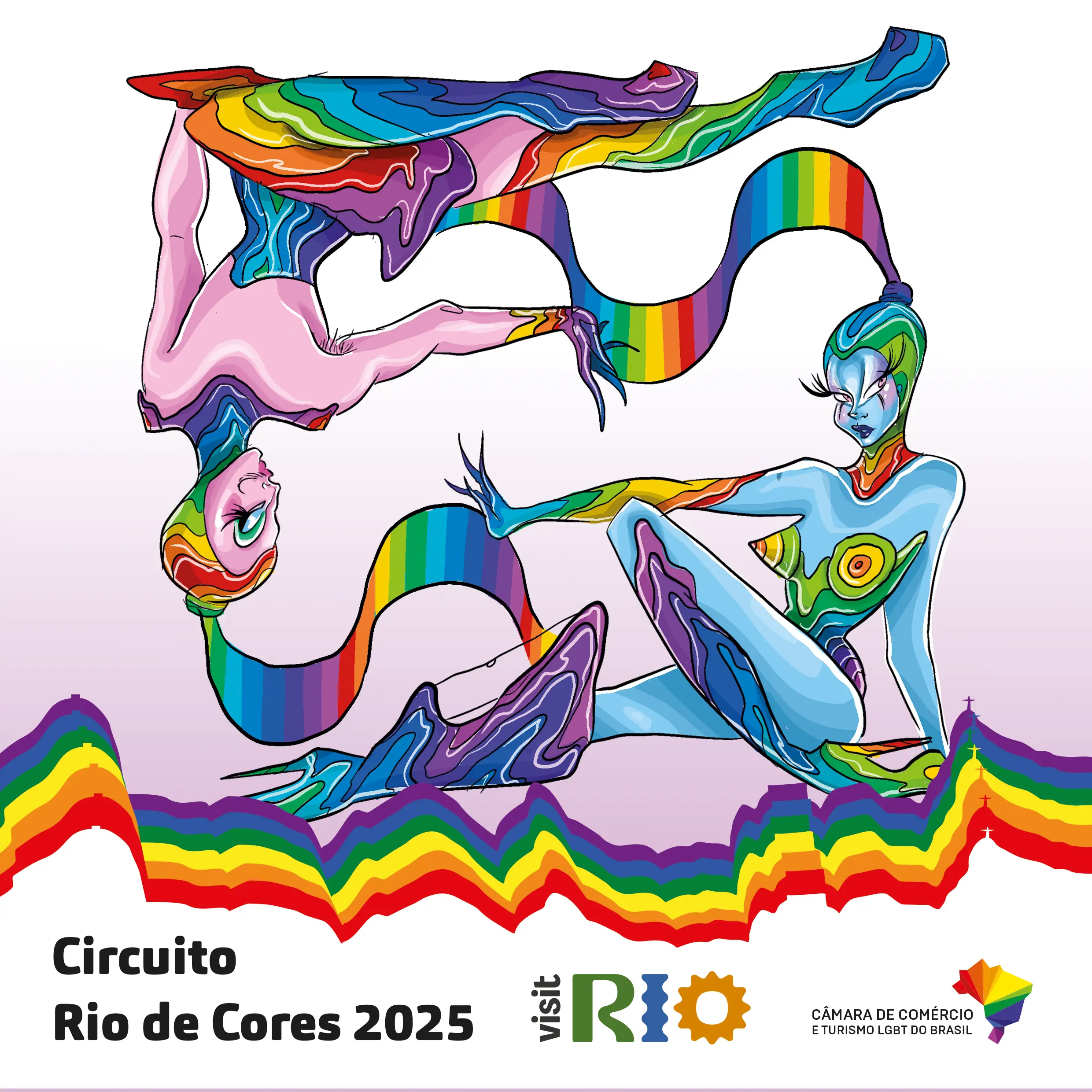 Azulejo oficial da edição 2025 do Circuito, que será entregue aos estabelecimentos participantes