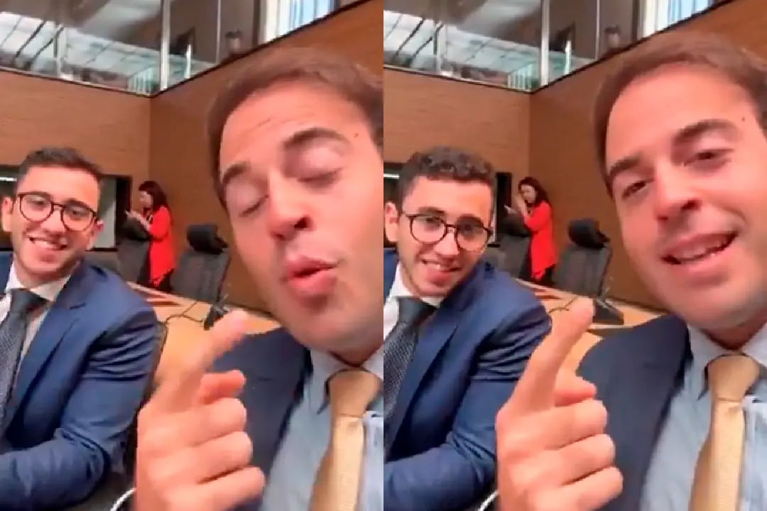 Thiago Medina e Gilson Machado Filho, vereadores bolsonaristas de Recife. Foto: reprodução