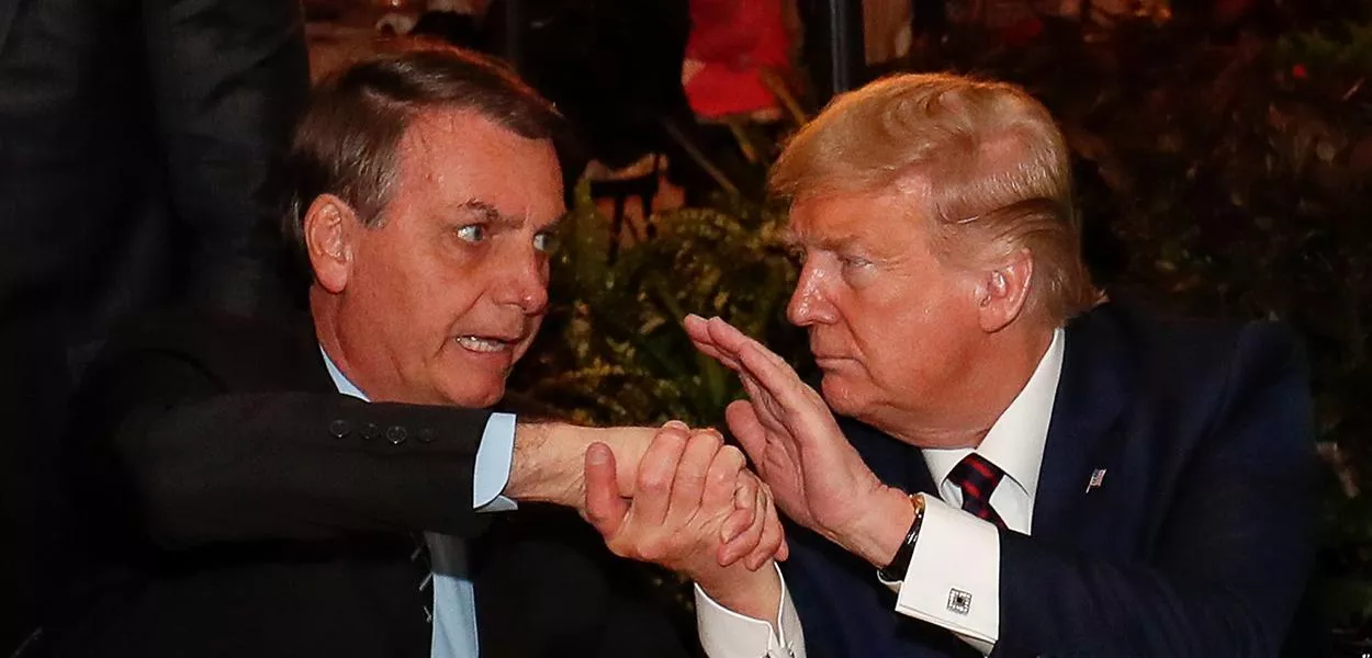 Jair Bolsonaro e Donald Trump - Foto: Alan Santos - PR