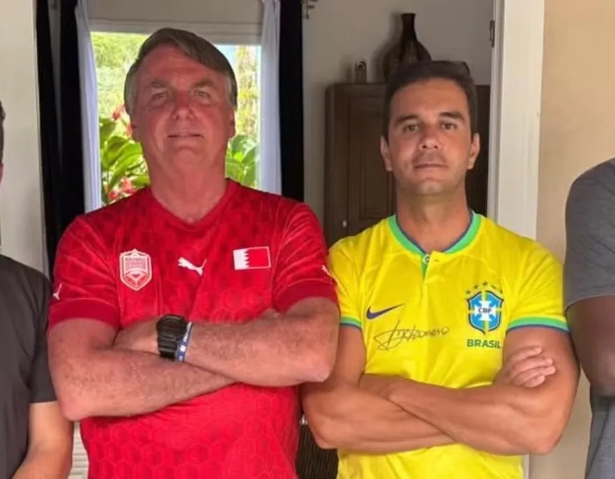 Jair Bolsonaro e Renato Araújo