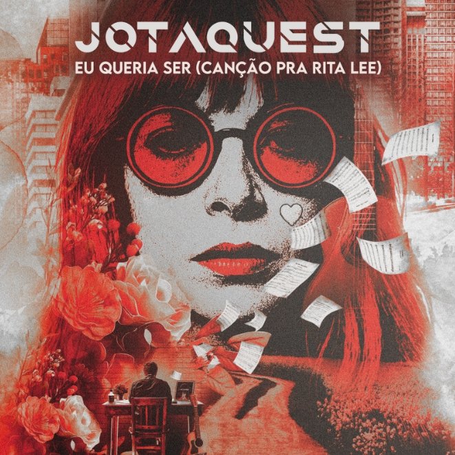 Jota Quest lança canção em homenagem a Rita Lee, composta em parceria com o integrante dos Titãs, Sérgio Britto