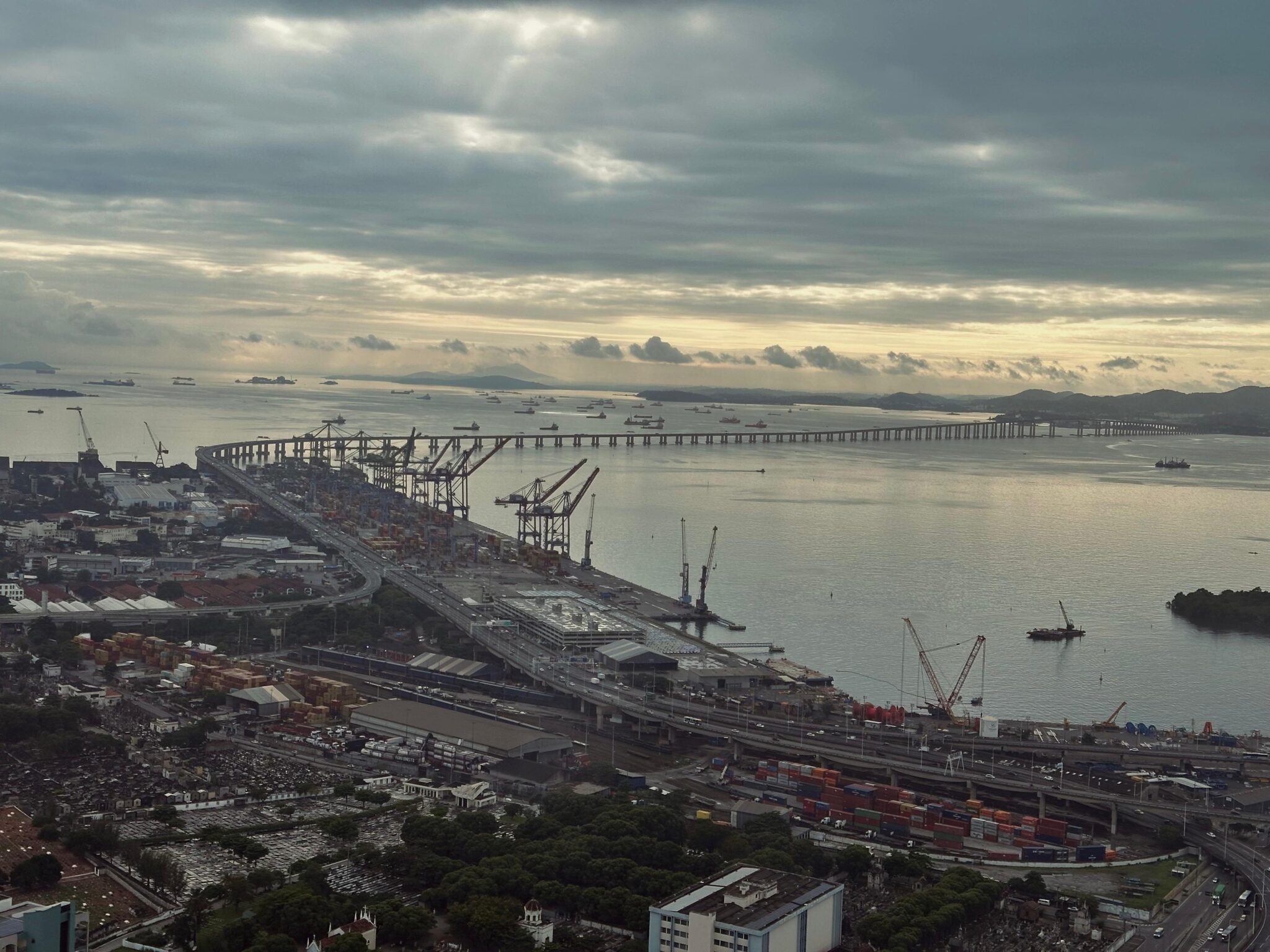 Foto:Ponte Rio-Niterói – Drone do COR