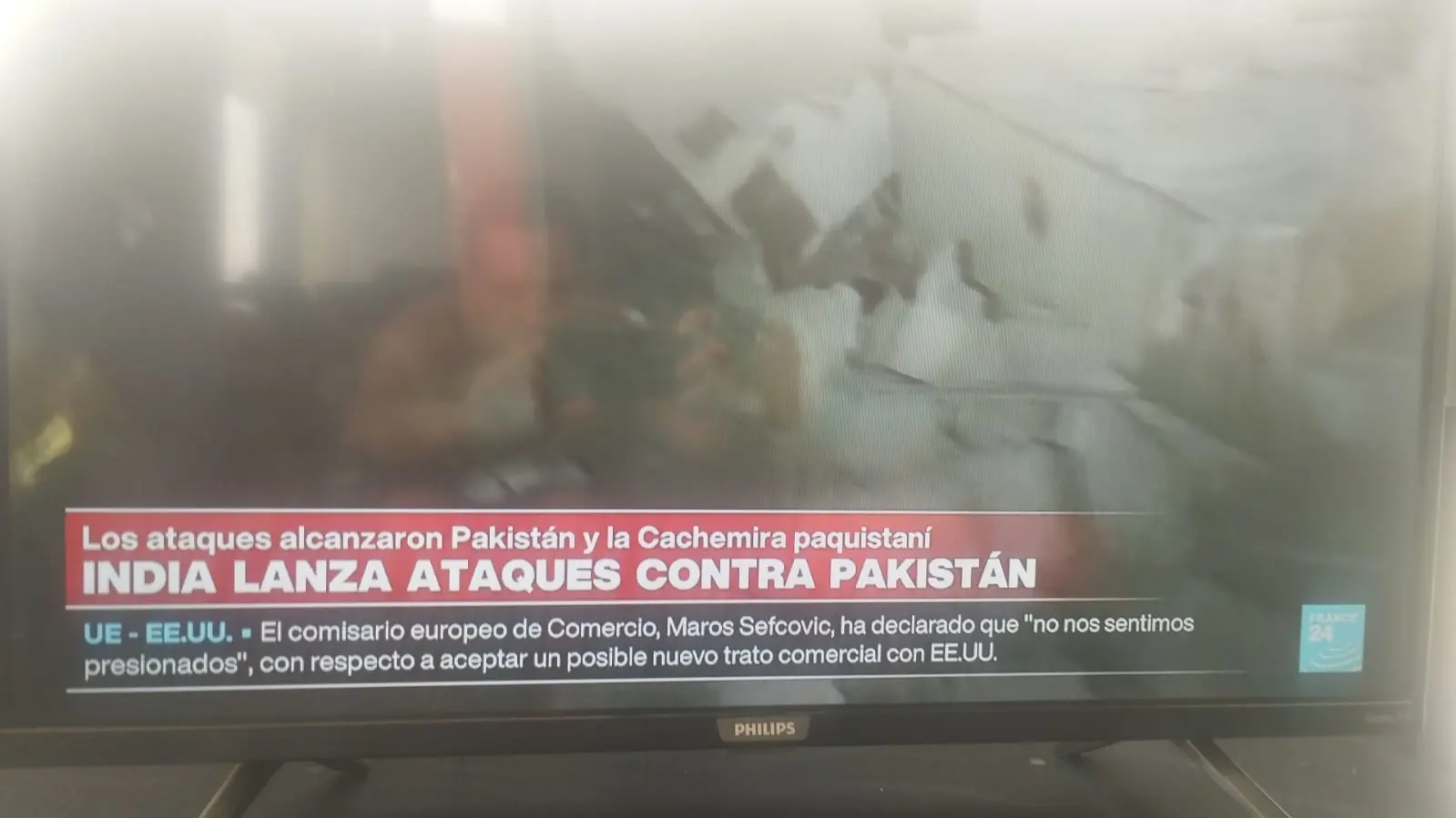 Imagens de ataque da Índia ao Paquistão – Reprodução