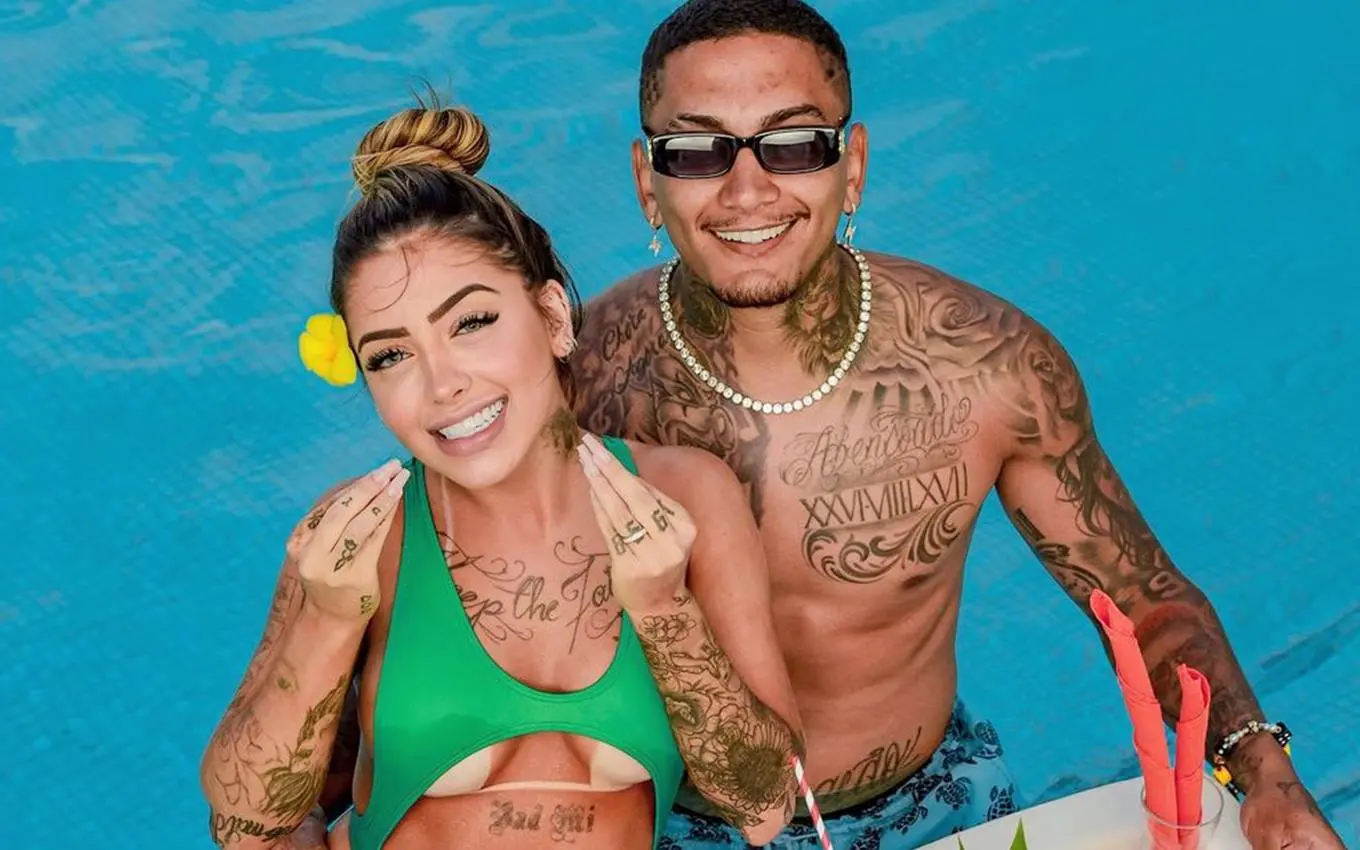 MC Mirella e Dynho Alves: casal teve novo vídeo vazado nas redes sociais. Foto: reprodução