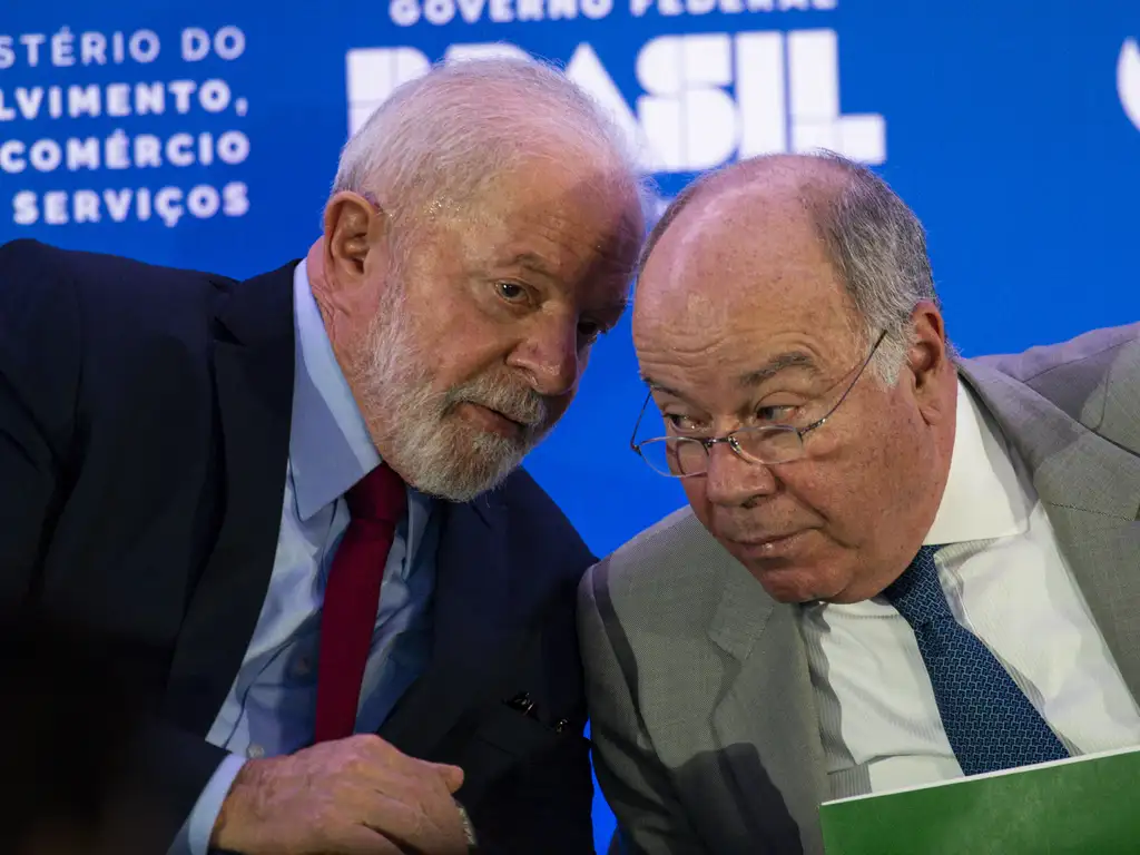 O presidente Lula e o ministro das Relações Exteriores, Mauro Vieira. Foto: Marcelo Camargo/Agência Brasil