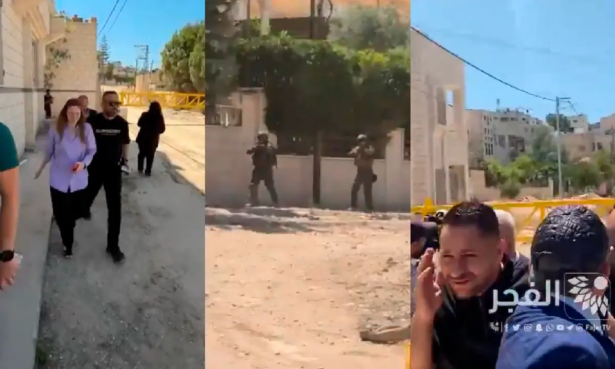 Militares de Israel atiram em direção a diplomatas na Palestina. Foto: reprodução