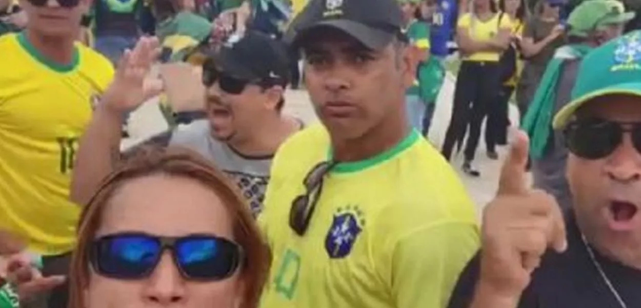 Diego Ventura é apontado como um dos lideres dos atos golpistas do 8 de janeir (Foto: Reprodução)