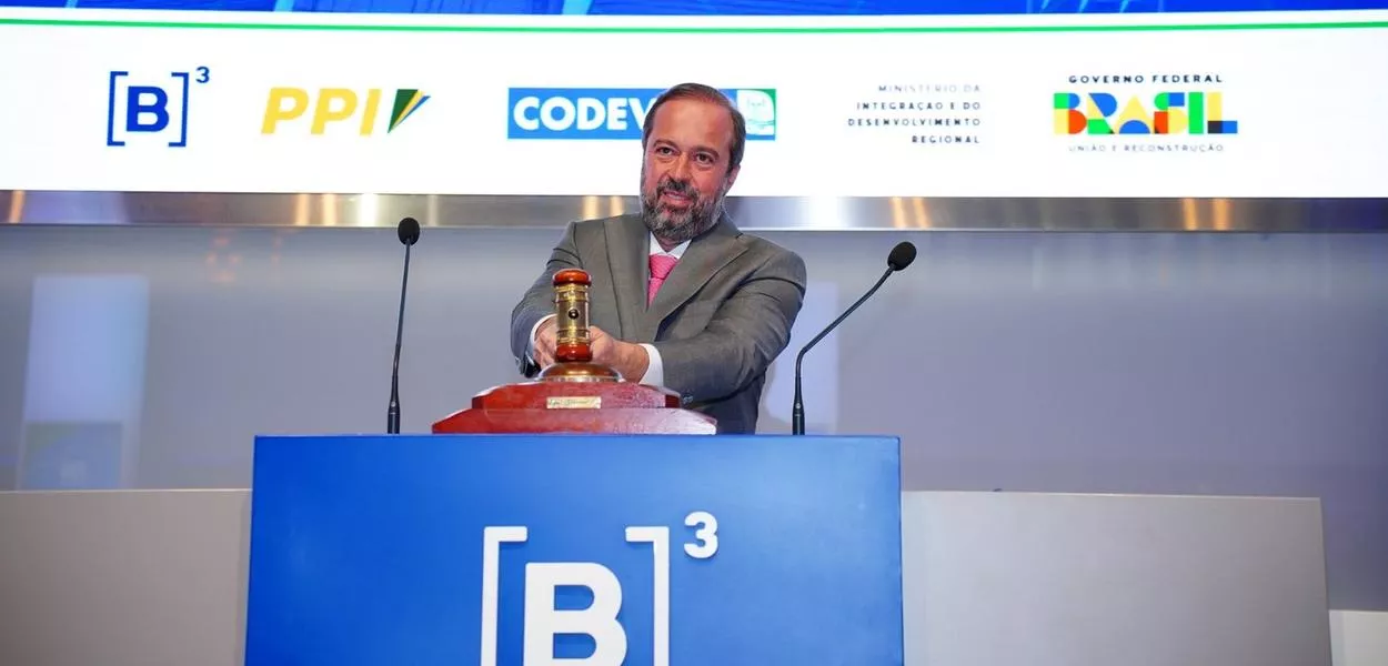 Alexandre Silveira no leilão de petróleo e gás - Foto: Divulgação / MME
