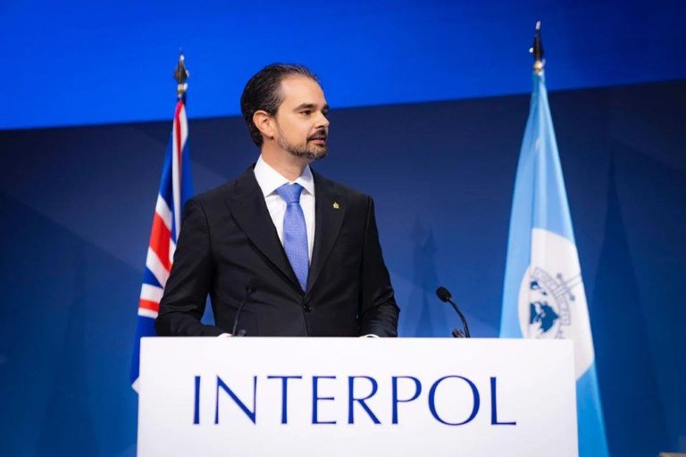Valdecy Urquiza, chefe da Interpol. Foto: reprodução