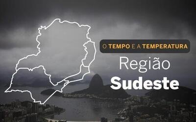PREVISÃO DO TEMPO: Tempo ameno e chuvas localizadas marcam a terça-feira (24) na Região Sudeste | Diário Carioca