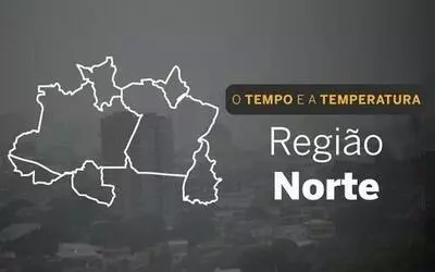 PREVISÃO DO TEMPO: Terça-feira (24) marcada por chuvas e trovoadas na Região Norte | Diário Carioca