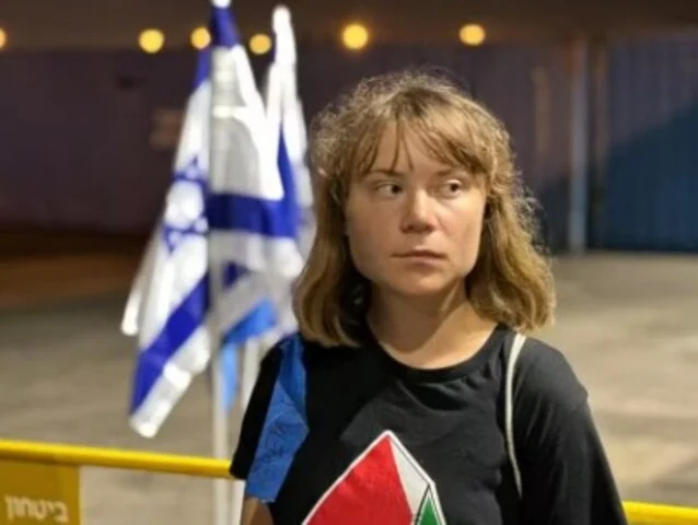 Greta Thunberg - Foto: Divulgação/Governo de Israel