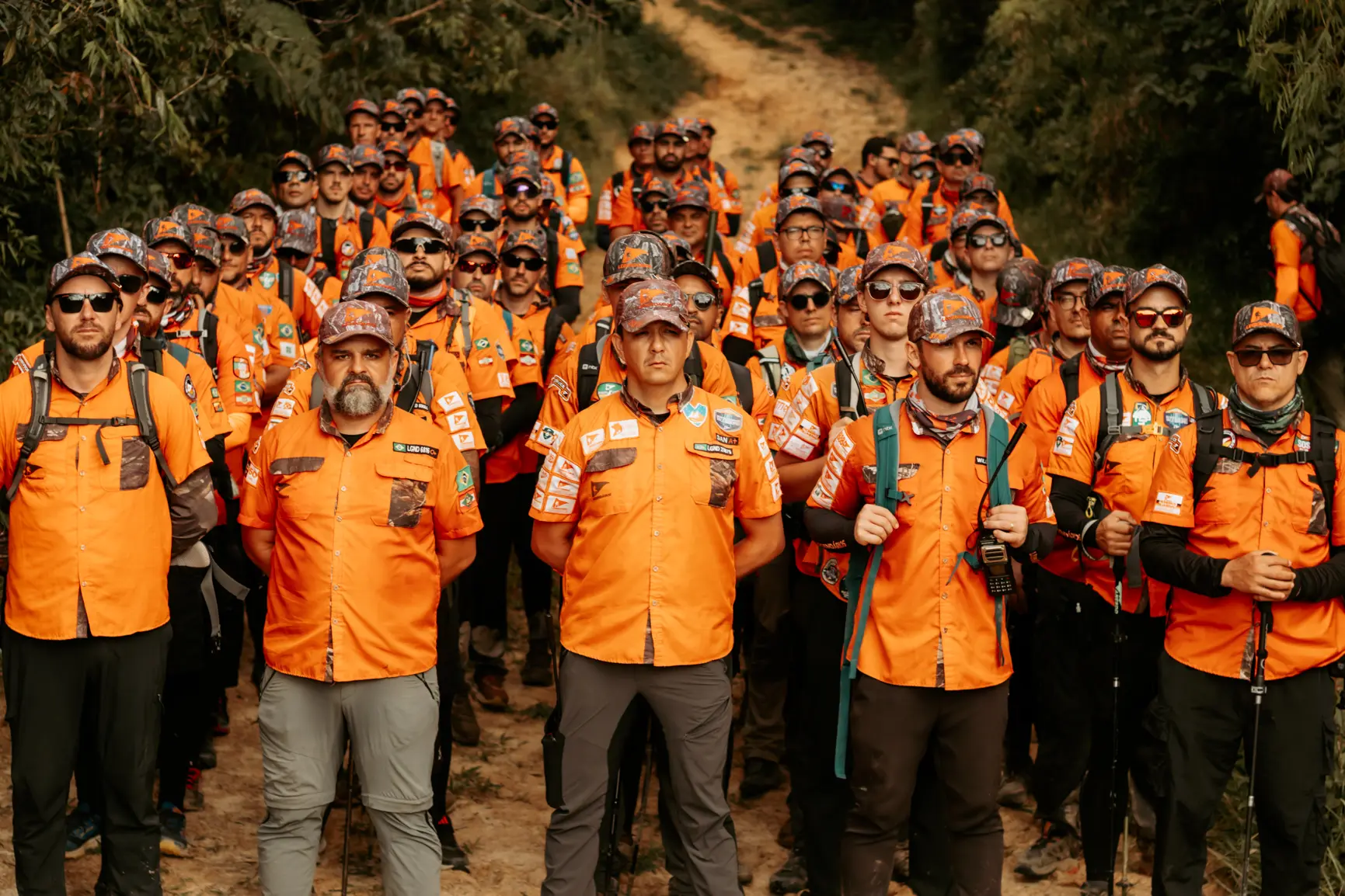 Grupo Legendários em expedição. Foto: reprodução