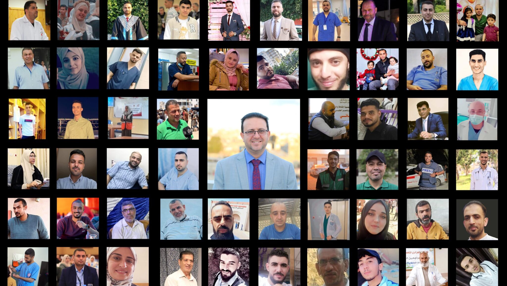 Israel matou 70 profissionais de saúde palestinos em 50 dias antes de 2 de julho. Fonte: Healthcare Workers Watch