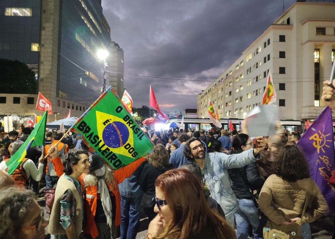 Manifestantes defenderam a soberania nacional no Rio de Janeiro - Fernando Velloso