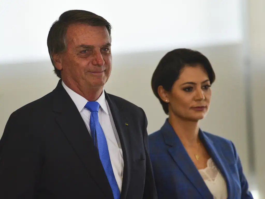 Jair e Michelle Bolsonaro