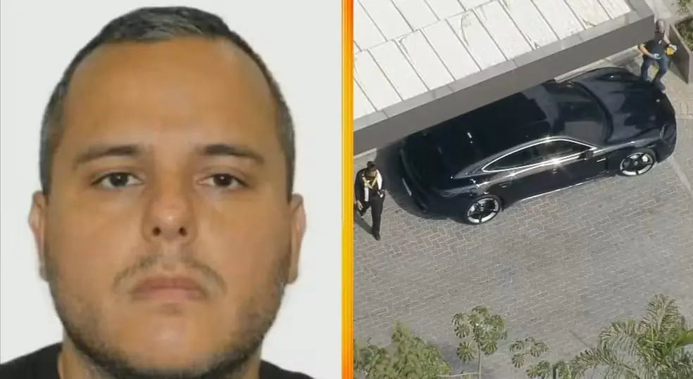 Vinicius Drumond é alvo em atentado na Barra da Tijuca. Foto: Divulgação