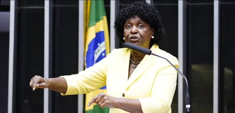 Deputada Benedita da Silva (PT-RJ) (Foto: Pablo Valadares /Câmara dos Deputados)