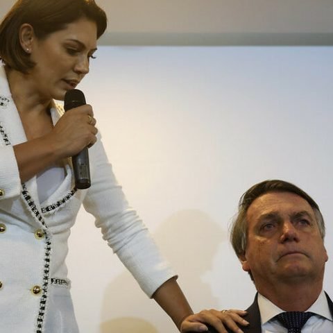 Michelle e Jair Bolsonaro - Foto.: Beto Barata/ PL