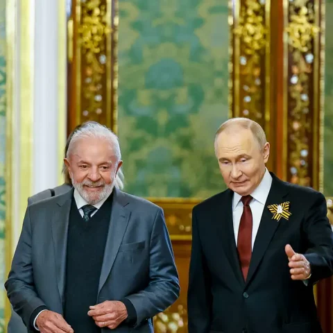 Lula e Putin - © Ricardo Stuckert / PR