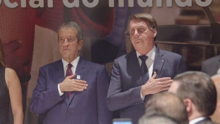 Valdemar e Bolsonaro