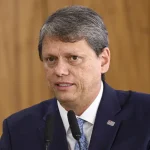 O governador de São Paulo, Tarcísio de Freitas (Foto: Marcelo Camargo/Agência Brasil)