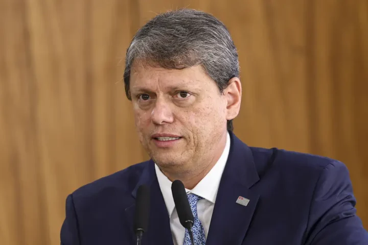 O governador de São Paulo, Tarcísio de Freitas (Foto: Marcelo Camargo/Agência Brasil)