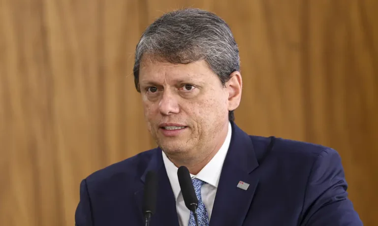 O governador de São Paulo, Tarcísio de Freitas (Foto: Marcelo Camargo/Agência Brasil)