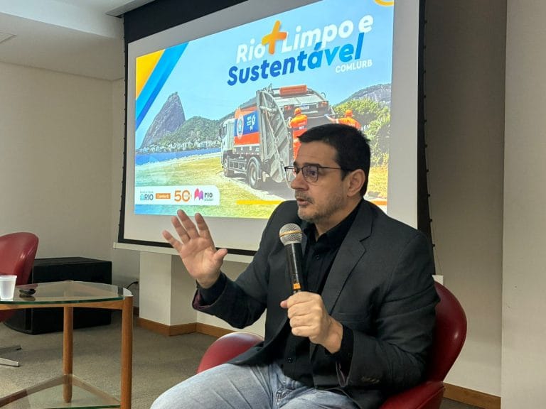Elias Jabbour destaca potencial da Comlurb e apresenta meta ousada para a empresa