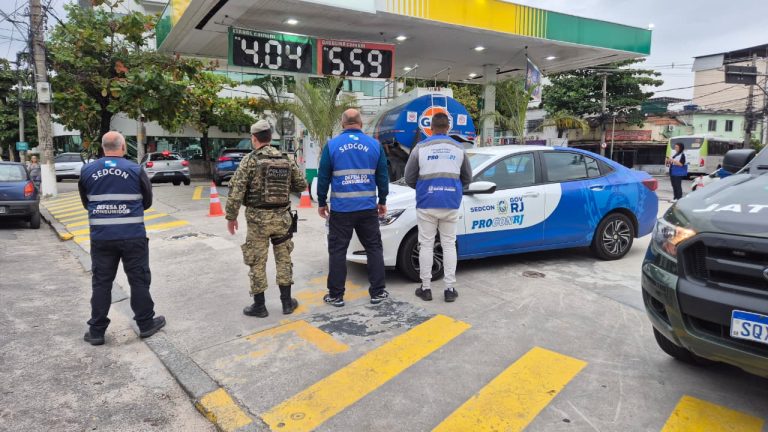 Operação Clone interdita dois postos de combustíveis na Zona Norte do Rio por irregularidades e uso indevido de marca