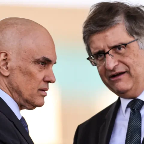 Alexandre de Moraes e Paulo Gonet - Foto: AGência Brasil