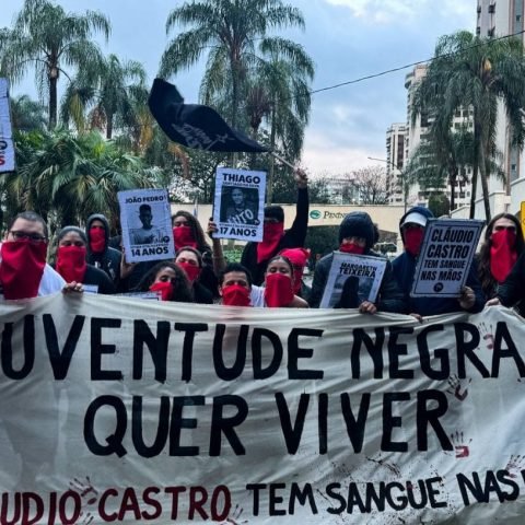 Ato foi realizado no Dia Internacional da Juventude, celebrado em 12 de agosto - Katelyn @instadakatelyn / Levante Popular da Juventude