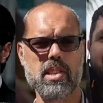 Marcos do Val, Allan dos Santos, e Oswaldo Eustáqio. Fotomontagem