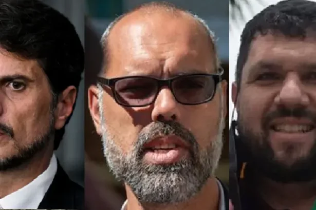 Marcos do Val, Allan dos Santos, e Oswaldo Eustáqio. Fotomontagem