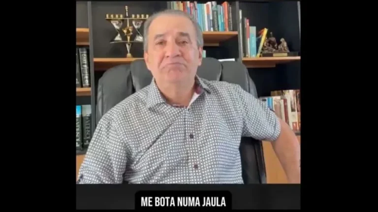 Silas Malafaia pede para ser preso em novo vídeo. Créditos: Reprodução de vídeo / Rede X