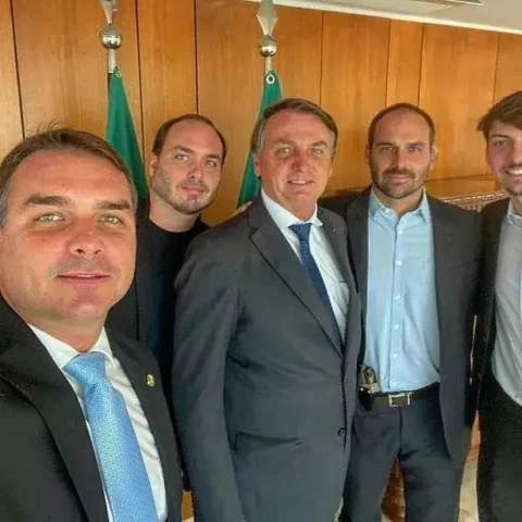 Família Bolsonaro Foto: Reprodução